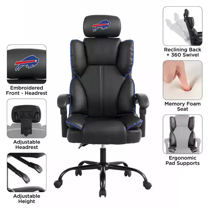 Silla de oficina NFL Buffalo Bills Champ