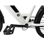 Bicicleta eléctrica tipo crucero Soar Adult City ST 350 de 27.5'' con cuadro de paso bajo