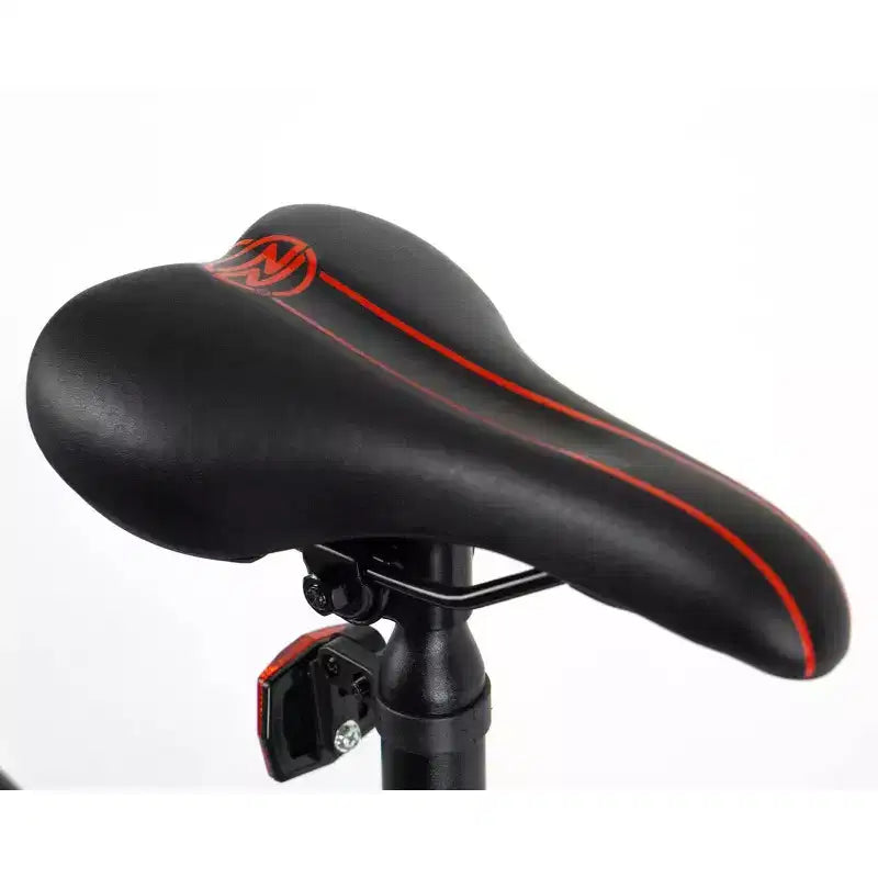 Bicicleta plegable de aluminio ZiZZO Via de 20" y 7 velocidades - Negra