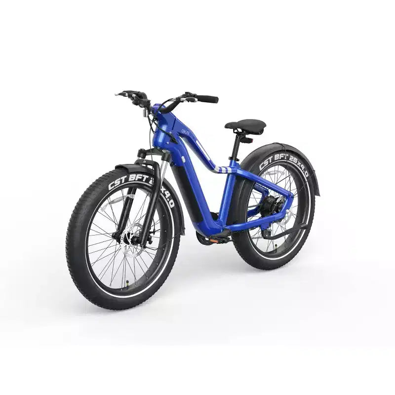 Bicicleta de Montaña Eléctrica OKAI Ranger 26" Step Over - Azul Marino