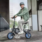 Bicicleta eléctrica plegable Jetson Bolt X de 12" - Negra