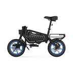 Bicicleta eléctrica plegable Jetson Bolt X de 12" - Negra