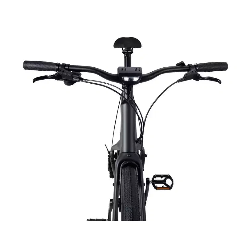 Bicicleta crucero eléctrica inteligente Urtopia Adult Carbon 1 Pro Step-Over de 27,64'' - Negro S