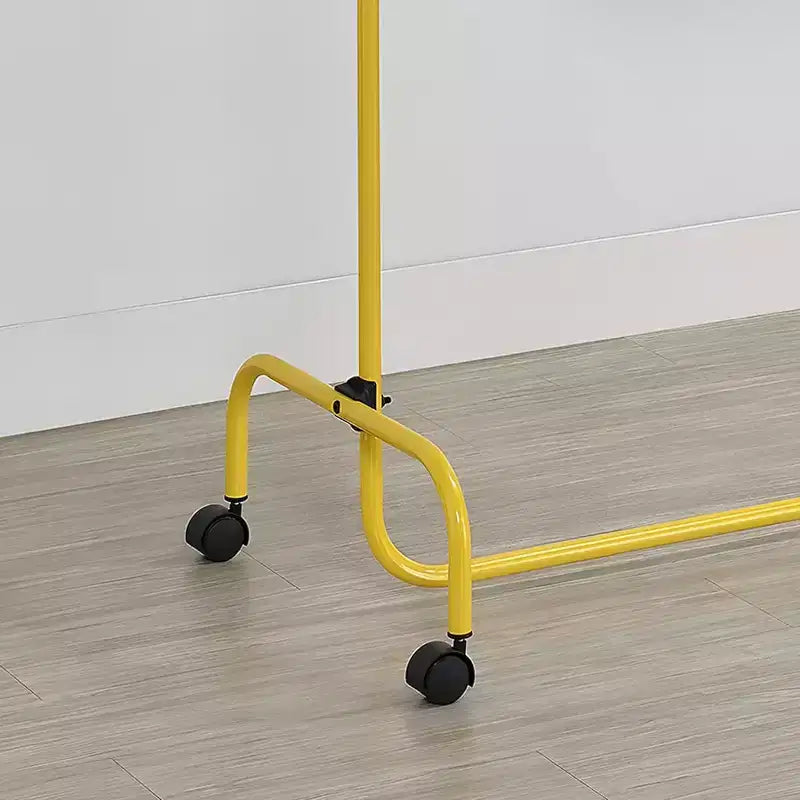 Kings Brand Furniture - Burro de ropa estándar con ruedas para colgar prendas