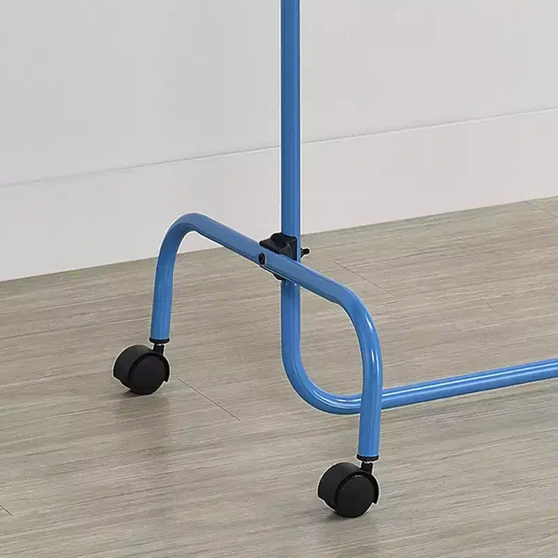 Kings Brand Furniture - Burro de ropa estándar con ruedas para colgar prendas
