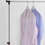 Kings Brand Furniture - Burro de ropa estándar con ruedas para colgar prendas