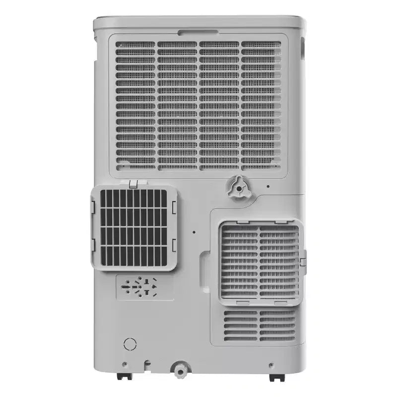 Climatiseur portable intelligent Simzlife 14000 BTU, 3-en-1 pour 37 m², contrôle via application, système auto-évaporatif, blanc