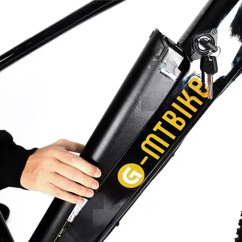 Bicicleta eléctrica para adultos con batería extraíble, neumáticos gruesos de 26 x 4.0, bicicleta eléctrica de 7 velocidades para aventuras todoterreno, autonomía máxima de 80 km