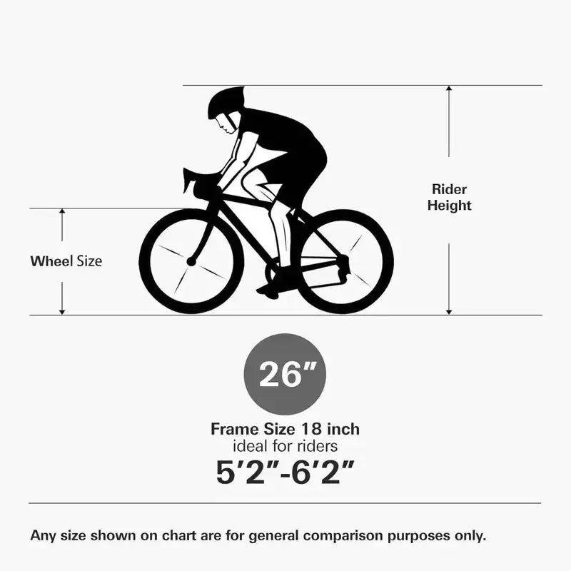 Bicicleta de montaña hykolity de 26 y 27.5 pulgadas, bicicleta de MTB de 18 velocidades con suspensión completa, sillín ajustable para ciclismo al aire libre para hombres y mujeres