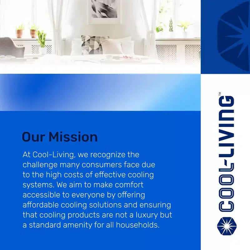 Climatiseur de fenêtre Cool-Living 10 000 BTU avec kit d'installation et télécommande, rafraîchit les pièces jusqu'à 42 mètres carrés, blanc