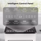 Aire acondicionado portátil de 10,000 BTU, 4 modos, enfriamiento rápido, autoevaporación, control remoto, temporizador, para dormitorio/dormitorio/uso en interiores, blanco