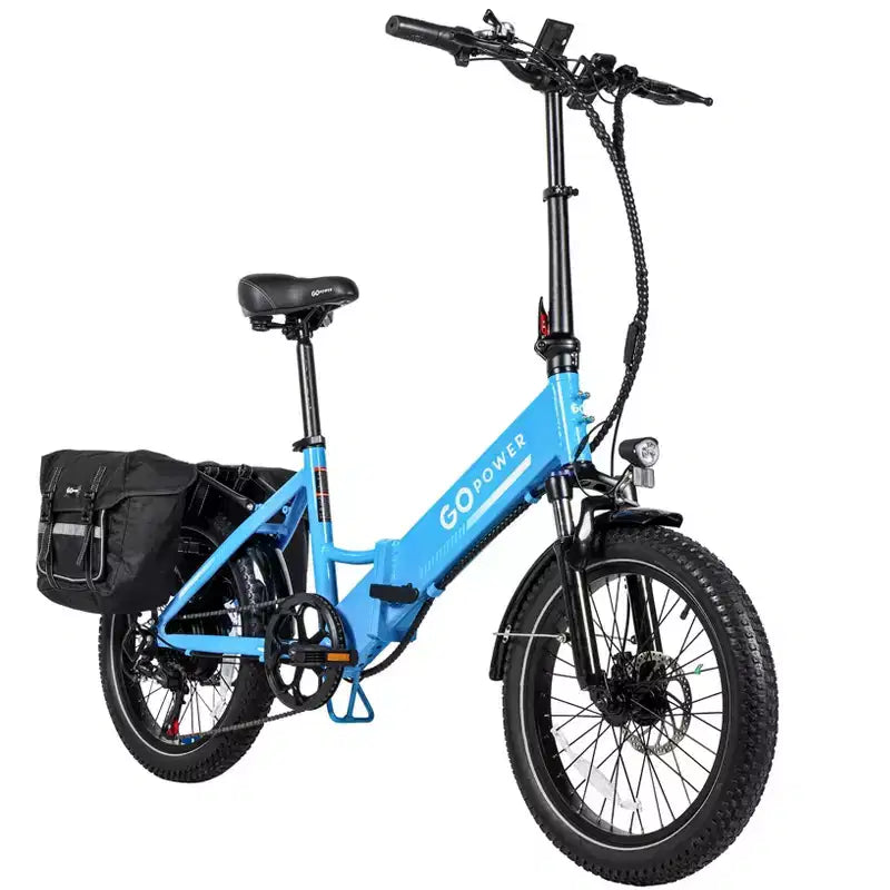 Bicicleta Eléctrica Plegable para Adultos GoPlus GoPowerBike
