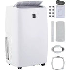 Climatiseur portable 14 000 BTU pour pièces jusqu'à 70 m², unité de climatisation 3-en-1 avec mode ventilateur, déshumidificateur et chauffage