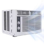 Climatiseur de fenêtre 5000 BTU, Refroidissement rapide pour 14 m² Climatiseur de fenêtre avec commandes mécaniques faciles à utiliser