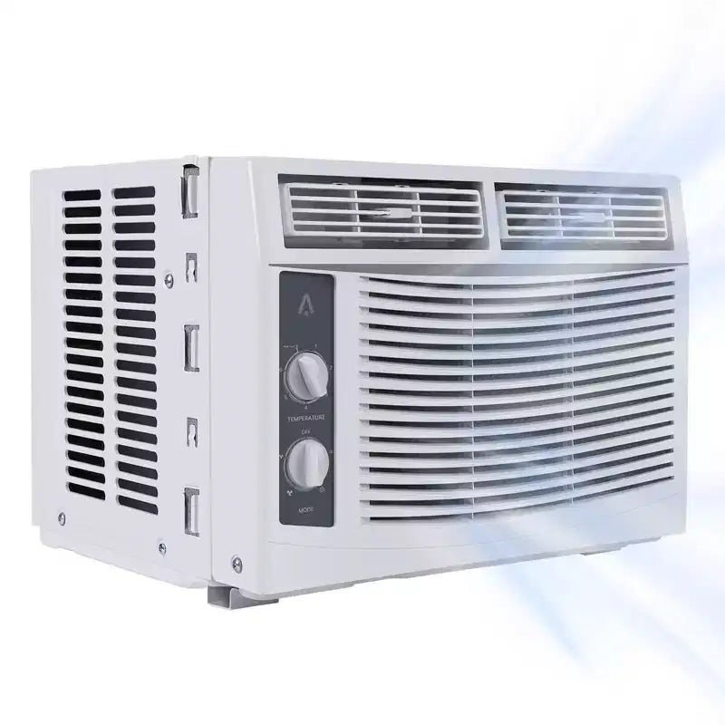 Climatiseur de fenêtre 5000 BTU, Refroidissement rapide pour 14 m² Climatiseur de fenêtre avec commandes mécaniques faciles à utiliser