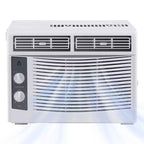 Climatiseur de fenêtre 5000 BTU, Refroidissement rapide pour 14 m² Climatiseur de fenêtre avec commandes mécaniques faciles à utiliser