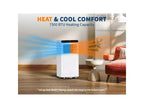 Climatiseurs portables de 10000 BTU, unités de climatisation portables 3-en-1 avec déshumidificateur, climatiseur de pièce silencieux refroidissant jusqu'à 42 m².