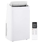 Climatiseur portable 14000 BTU avec télécommande, unité de climatisation autonome 3-en-1, rafraîchit les pièces jusqu'à 70 m², mode intelligent/veille, 3 vitesses