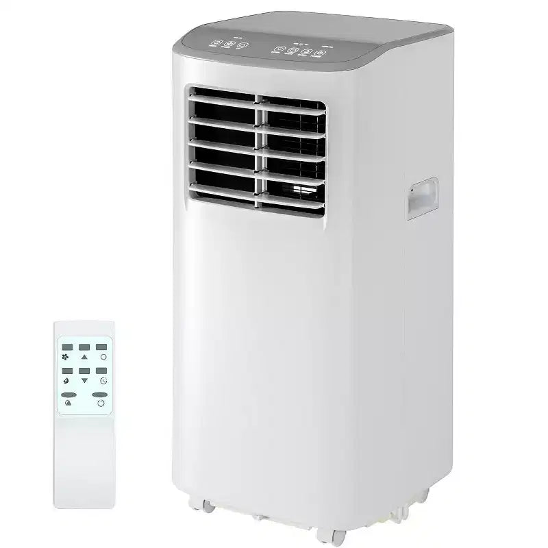 Climatiseur TROPOW, unité 3-en-1 de 8000 BTU avec mode ventilateur, télécommande et conception sans évacuation, climatiseur portable pour pièce.