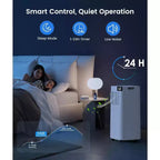 Climatiseurs portables ZAFRO, appareil de climatisation portable avec modes froid, ventilateur et déshumidificateur/refroidissement rapide/économique/télécommande