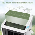 Climatiseur portable Acekool 8000 BTU, climatiseur silencieux 3-en-1 avec télécommande, refroidit jusqu'à 32,5 m², déshumidificateur, ventilateur, minuterie 24h