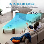 Climatiseur portable 8000 BTU avec refroidissement efficace, design compact et léger pour un transport facile, idéal pour les pièces petites à moyennes.