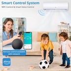 Climatiseur et pompe à chaleur Mini Split Acekool 9000 BTU, Inverter 19 SEER2, WiFi et Alexa, système sans conduit avec kit d'installation pour pièces jusqu'à 42 m²