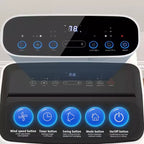Heynemo Climatiseur portable 3-en-1 de 14 000 BTU avec chauffage, déshumidificateur et ventilateur, contrôle intelligent Wi-Fi, climatiseur silencieux pour chambre et bureau, blanc