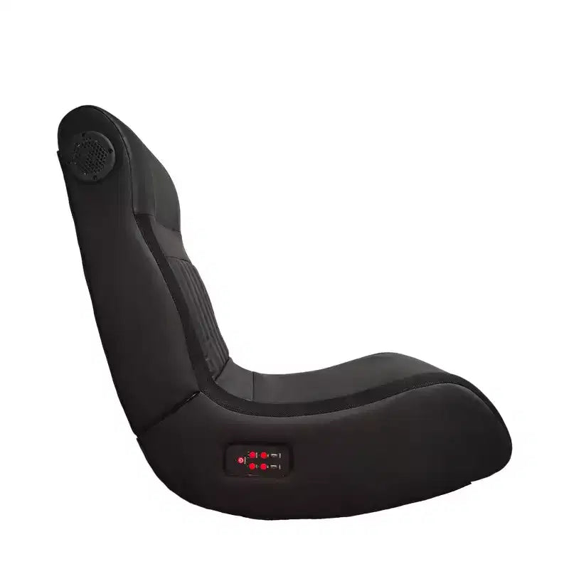 GDFStudio Claudia Silla de juego plegable con Bluetooth para suelo y masaje vibratorio