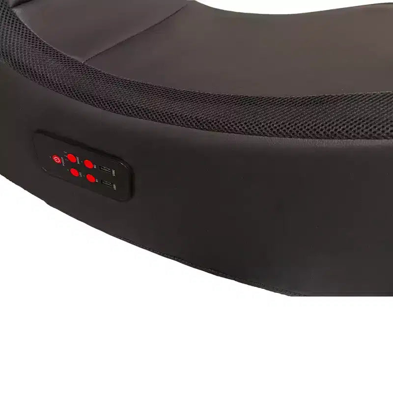 GDFStudio Claudia Silla de juego plegable con Bluetooth para suelo y masaje vibratorio
