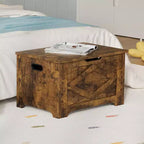 COZONY 23.6 Wooden Storage Bench with Safety Hinge, Large Toy Chest & Storage Chest, Easy Assembly Entryway & Living Room Organizer for Bedroom