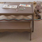 Storkcraft 3pc Casablanca Deluxe Montessori Kids Activity Table and Bench Set