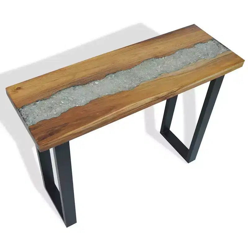 Console Table Teak 39.4x13.8x29.5