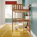 Classic Twin High Loft with Ladder on End
