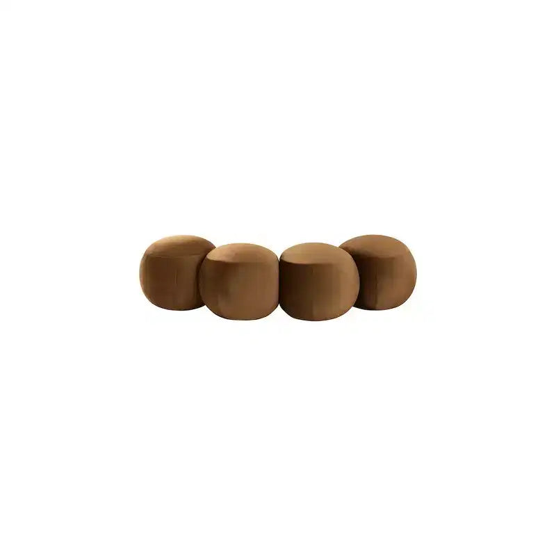 Apollo Saddle Velvet Bench