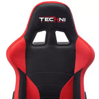 Silla de oficina y juego para PC Techni Sport TS-90, roja