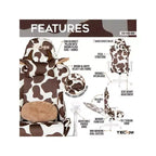 Silla gamer TS85 Brown COW Series