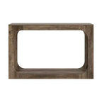 Galano Console Table with Two-Tier Open Shelf 47 W x 15.6 D x 30 H