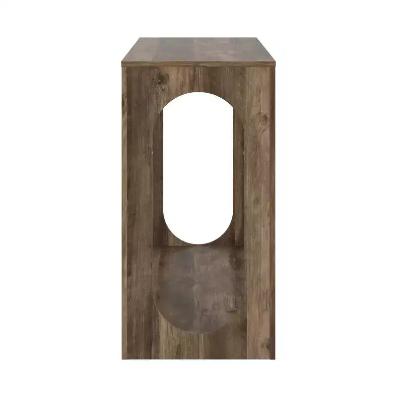 Galano Console Table with Two-Tier Open Shelf 47 W x 15.6 D x 30 H