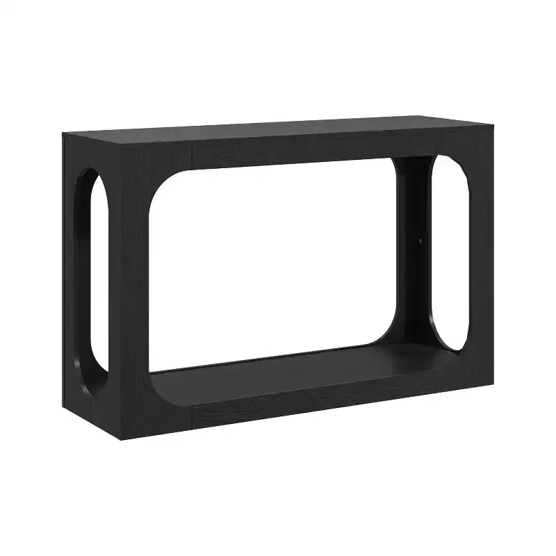 Galano Console Table with Two-Tier Open Shelf 47 W x 15.6 D x 30 H