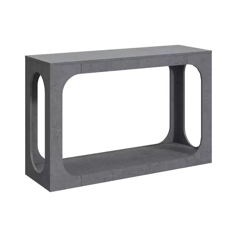 Galano Console Table with Two-Tier Open Shelf 47 W x 15.6 D x 30 H