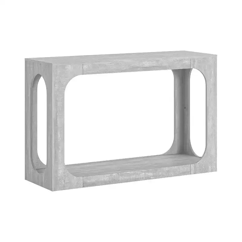 Galano Console Table with Two-Tier Open Shelf 47 W x 15.6 D x 30 H