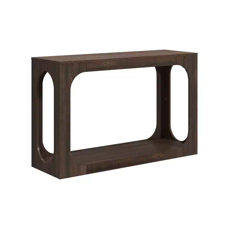 Galano Console Table with Two-Tier Open Shelf 47 W x 15.6 D x 30 H