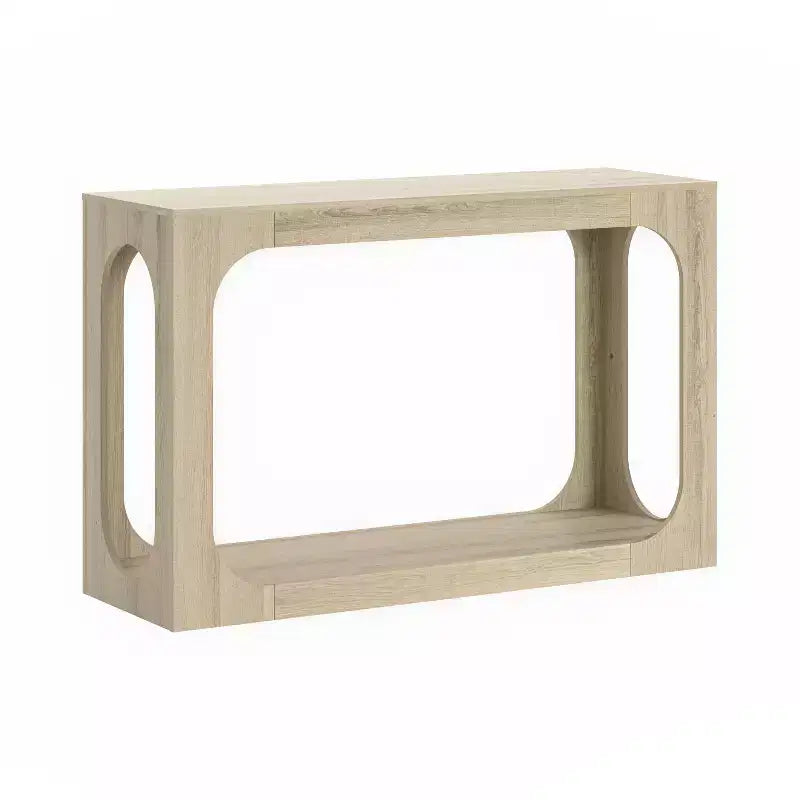 Galano Console Table with Two-Tier Open Shelf 47 W x 15.6 D x 30 H