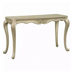 Royal Hampton Sofa Table, Ornate Classic European Champagne Gold Wood 52 Inch