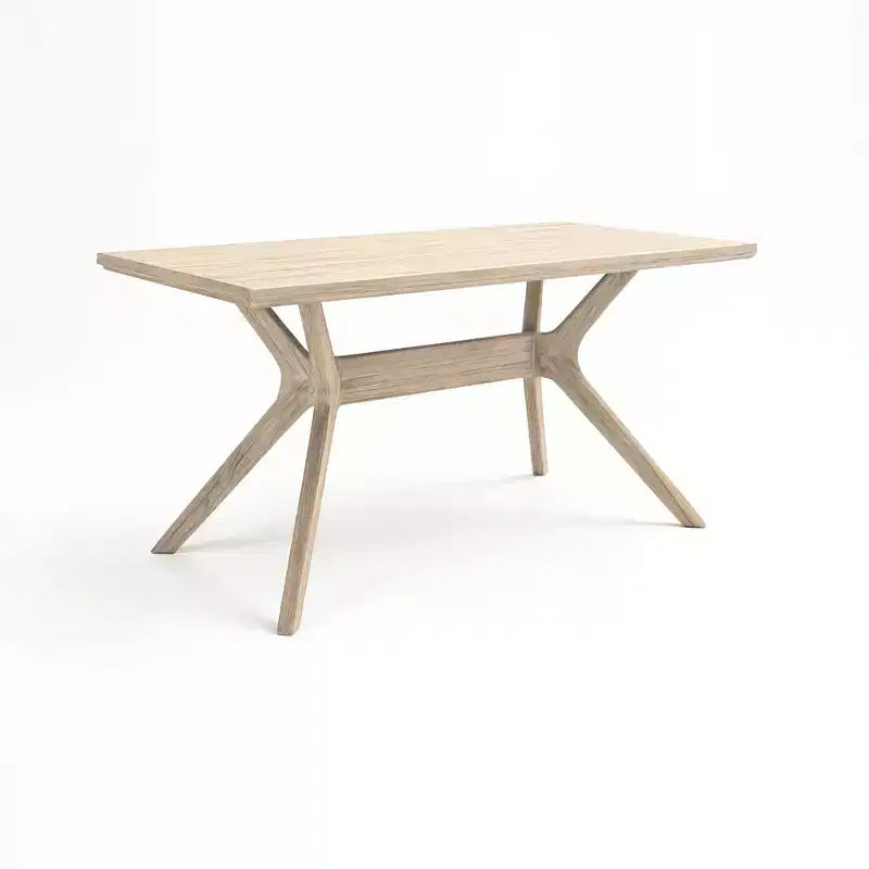 Cross Leg Rectangular Dining Table (60in / 1542mm)