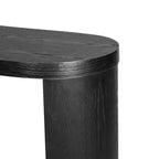 60 Modern Entryway Console Table, Thick Top Hallway Table with Reversible Curved Legs for Living Room or Foyer - Panipeachy