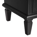 Modern End Table with Charging Station, Wooden Nightstand with Storage, Small Coffee Table, Sofa Side Table for Living Room Bedroom