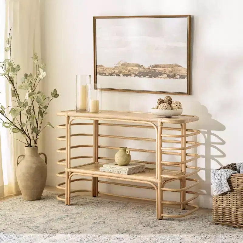 Maestro Console Table - CNS5400A - Natural - Safavieh