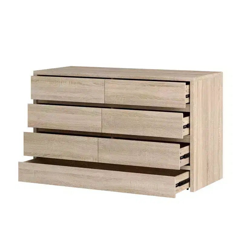 Famapy Rolling Storage Cabinet 9-Drawer Flip-Top Hidden Compartments + Foot-Activated Drawer Living Room Organizer Hidden Storage Dresser